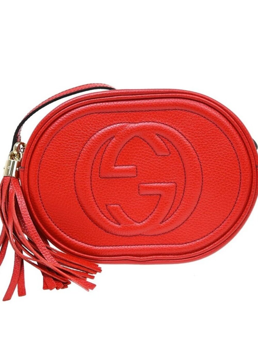 Gucci Red Soho Shoulder Bag